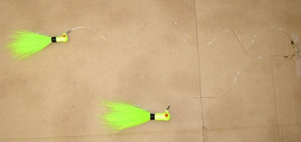 Pop Eye Bucktail Tandem Rig