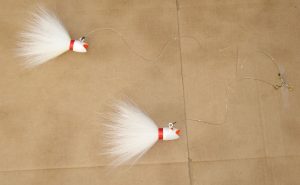 Ruby Lip Bucktail Tandem Rig